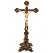 Veronese Standing Crucifix, Fully Painted Color, 13 Inch