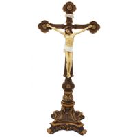 Veronese Standing Crucifix, Fully Painted Color, 13 Inch