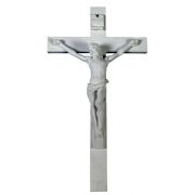 Wall Crucifix, White, 10 Inch