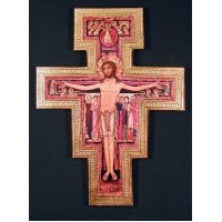 Wall San Damian Crucifix, 29 Inch