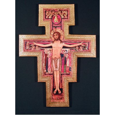 Wall San Damian Crucifix, 29 Inch -  - 835