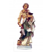 St. Joseph the Worker in hand-painted alabaster
