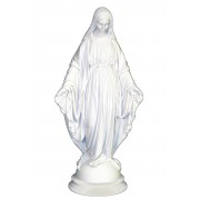 Lady of Grace statue in white alabaster & resin Lady of Grace statue in white alabaster & resin