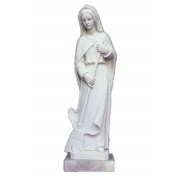 Kitchen Madonna statue in white alabaster & resin Kitchen Madonna statue in white alabaster & resin