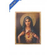 Immaculate Heart of Mary Florentine plaque Immaculate Heart of Mary Florentine plaque