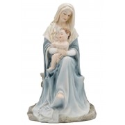 Madonna and child in fully hand-painted color Madonna and child in fully hand-painted color