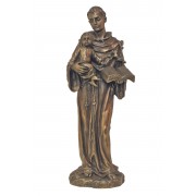 St. Anthony & Child in cold cast bronze