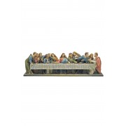 Large standing Last Supper in fully hand-painted color Large standing Last Supper in fully hand-painted color