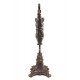 Standing Double Sided Crucifix, bronze cross, pewter corpus, 12.5" - - SR-77271-BS Standing Double Sided Crucifix, bronze cross, pewter corpus, 12.5" - - SR-77271-BS