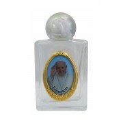 2-pk Pope Francis Glass Holy water bottle - (2 Pack) 2-pk Pope Francis Glass Holy water bottle - (2 Pack)
