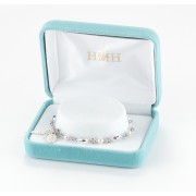 6mm Pearl and Finest Rosary Bracelet with Sterling Silver Findings