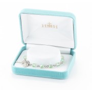 6mm Finest Crystallite Sterling Rosary Bracelet - Boxed