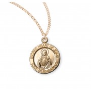 16kt Gold Over Sterling Small Round SHJ 18" Chain - Boxed - Necklace