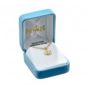 Holy Spirit Gold Over Sterling Silver Medal - Necklace