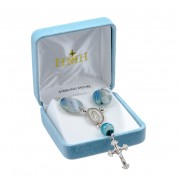 Blue Agate Stone Necklace