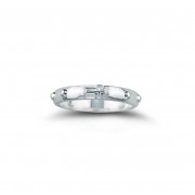Sterling Rosary Ring Size 9 - Boxed