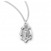 Sterling Silver Miraculous Medal - Necklace Sterling Silver Miraculous Medal - Necklace
