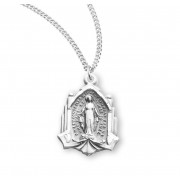 Sterling Silver Cathedral Miraculous 18" Chain - Boxed - Necklace