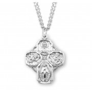 Sterling Silver Lrg 4-Way 24" Chain - Boxed - Necklace