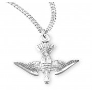 Sterling Silver Holy Spirit 20" Chain - Boxed - Necklace