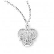 Sterling Silver Trinity Holy Spirit 18" Chain - Boxed - Necklace