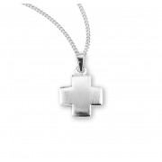Sterling Silver Small Cross - Necklace Sterling Silver Small Cross - Necklace
