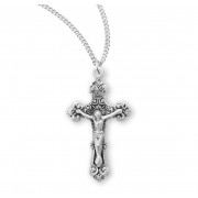Sterling Silver Medal Crucfix 18" Chain - Boxed - Necklace