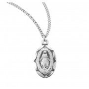 Sterling Silver Tiny Miraculous 13" Chain - Boxed - Necklace Sterling Silver Tiny Miraculous 13" Chain - Boxed - Necklace
