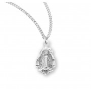 Sterling Silver Miraculous Medal - Necklace Sterling Silver Miraculous Medal - Necklace