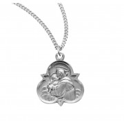 Sterling Silver Trinity St. Anthony-18" Chain - Boxed - Necklace