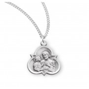 Sterling Silver Trinity St. Joseph - 18" Chain - Boxed - Necklace