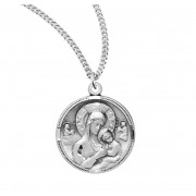 Sterling Silver Small Our Lady P.H. 18" Chain - Boxed - Necklace Sterling Silver Small Our Lady P.H. 18" Chain - Boxed - Necklace