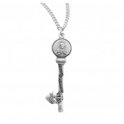 Sterling Silver "Hearts of Sympathy" Key w/18" Chain - Boxed - Necklace