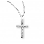 Sterling Silver Medal Fancy Cross 18" Chain - Boxed - Necklace
