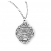 Sterling Baroque 1st Communion 18" Chain - Boxed - Necklace