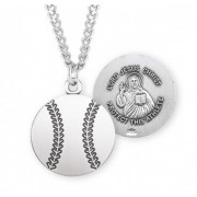 Sterling Lord Jesus Christ Baseball-24" Ch Boxed - Necklace