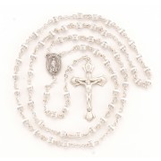 5mm Straight Corrugated Sterling Silver Beads - Boxed