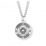 Sterling St. Michael Coast Guard - 24" Chain - Boxed - Necklace Sterling St. Michael Coast Guard - 24" Chain - Boxed - Necklace