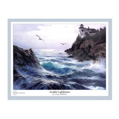 Acadia Lighthouse - Print by Danny Hahlbohm -  - acadia light-40