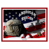 American Heroes - Army - Art Print by Danny Hahlbohm