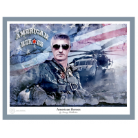 American Heroes - Helicopter Pilots - Art Print by Danny Hahlbohm
