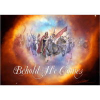 Behold He Comes - Art Print by Danny Hahlbohm