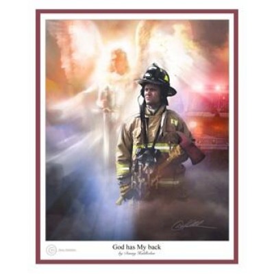 GOD HAS MY BACK - Fireman - - ghmbf GOD HAS MY BACK - Fireman - - ghmbf