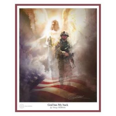 God Has My Back - Print by Danny Hahlbohm -  - God has your back-156