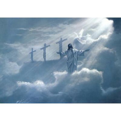 I Asked Jesus - Print by Danny Hahlbohm -  - asked-98