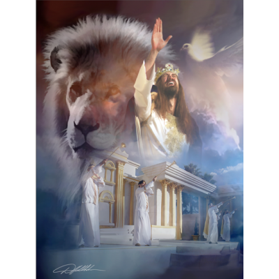 Lion Of Judah - Print by Danny Hahlbohm -  - lion of judah-117