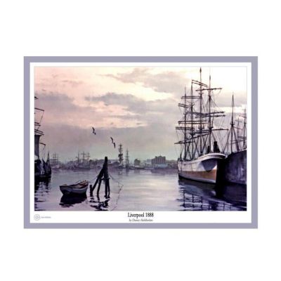 Liverpool 1888 - Print by Danny Hahlbohm -  - liverpool 1888-71