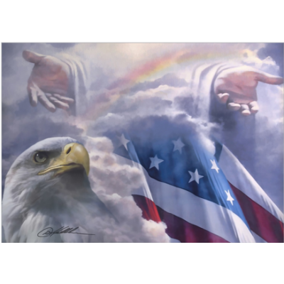 One Nation under God - Print by Danny Hahlbohm -  - one nation-100