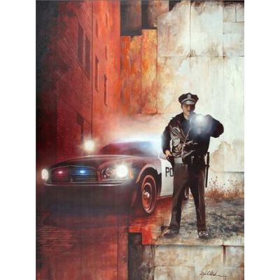 Protect and Serve - Print by Danny Hahlbohm -  - priorities-130