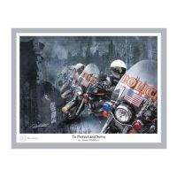 Protect and Serve Print by Danny Hahlbohm